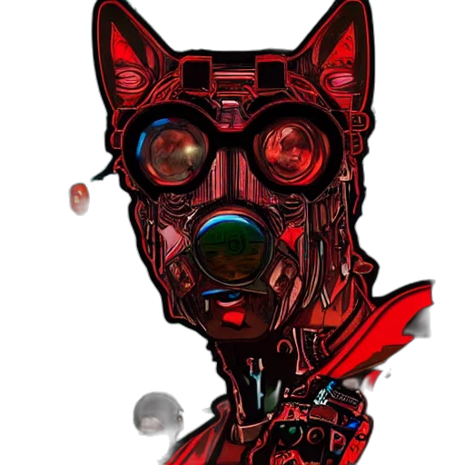 mask, robot, face, animal transparent PNG cut-out