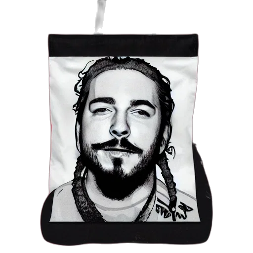 jacket, cartoon, post, malone transparent PNG cut-out