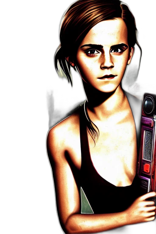 weapon, comic book art, photorealistic, concept art transparent PNG cut-out