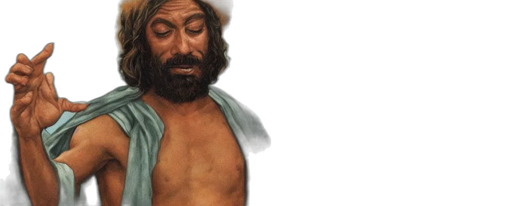 photorealistic, jesus, christ, smoking, blunt, style, cheech, chong transparent PNG cut-out