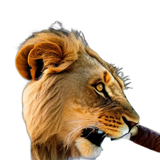 animal, staff, crown, creature transparent PNG cut-out