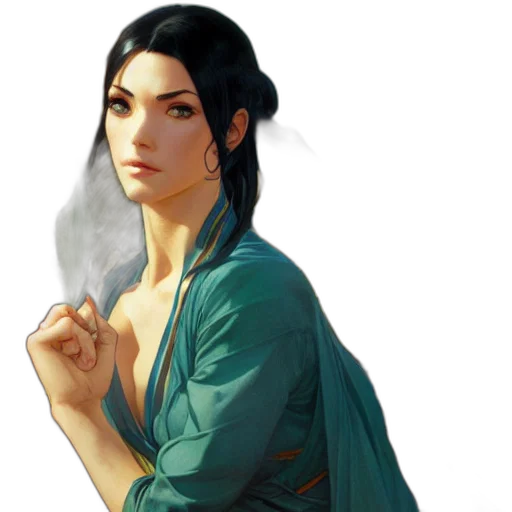 staff, face, fantasy art, concept art transparent PNG cut-out