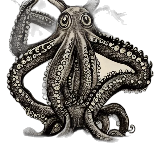 creature, animal, staff, crown transparent PNG cut-out