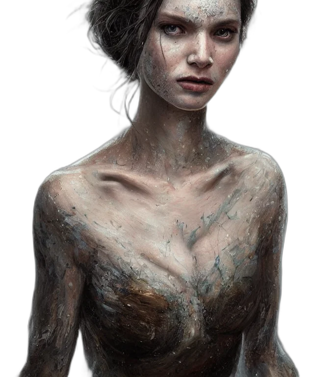 face, dress, creature, jewelry transparent PNG cut-out