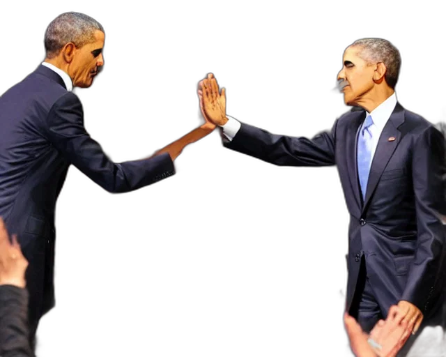 staff, 3d render, obama, pinmp transparent PNG cut-out