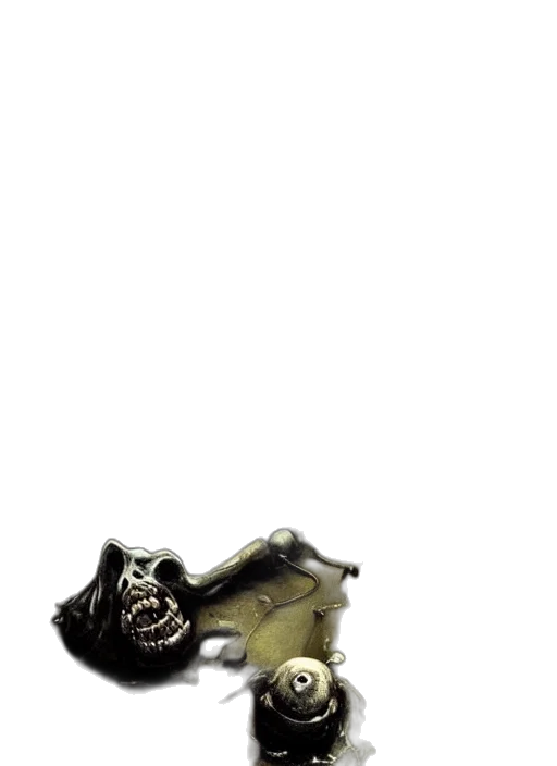 shoes, mask, weapon, crown transparent PNG cut-out