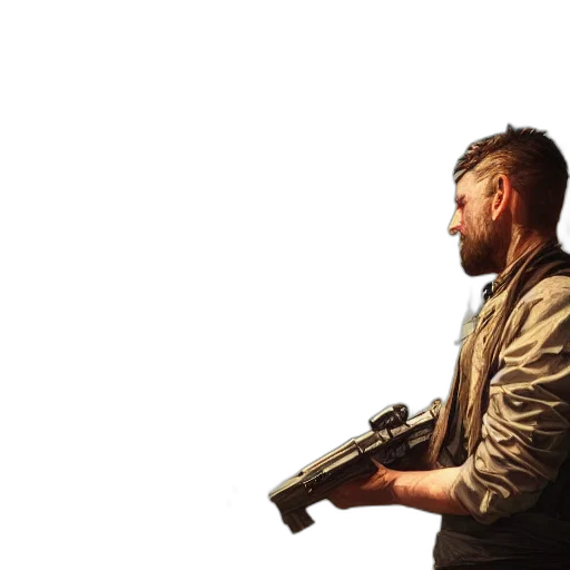 weapon, jacket, sword, staff, concept art, 3d render, cyberpunk, outer space transparent PNG cut-out