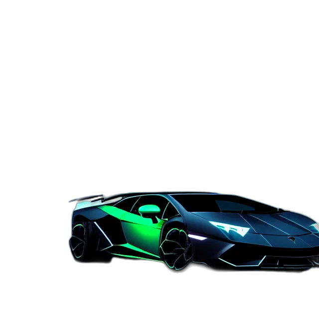 car, weapon, 3d render, concept art transparent PNG cut-out