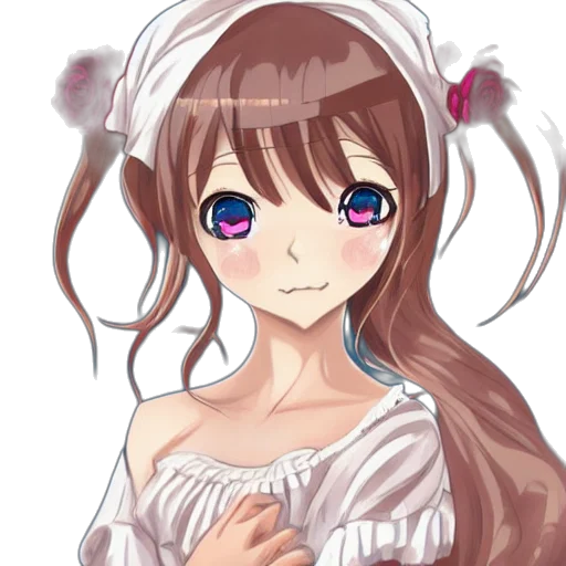 dress, face, mask, staff transparent PNG cut-out