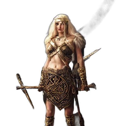 sword, staff, fantasy art, concept art, comic book art, pixel art, earth tones, golden transparent PNG cut-out