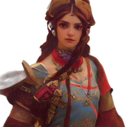 crown, sword, staff, face transparent PNG cut-out
