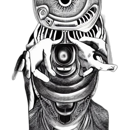 mask, robot, face, dress transparent PNG cut-out