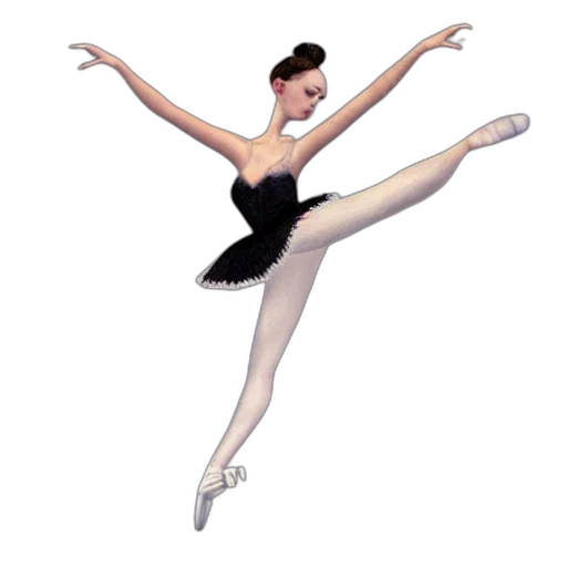 staff, dress, photorealistic, 3d render, concept art, oil painting, ballerina, vargas transparent PNG cut-out