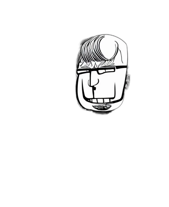 face, mask, robot, creature transparent PNG cut-out