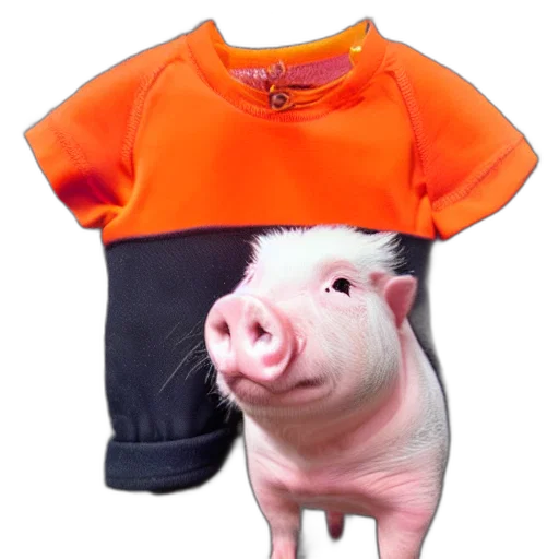 animal, jacket, dress, 3d render transparent PNG cut-out
