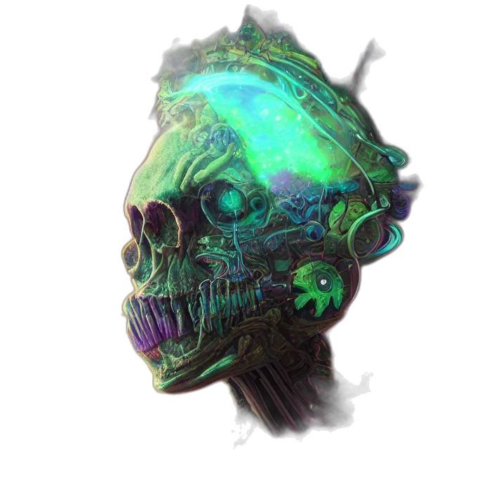 mask, face, creature, crown transparent PNG cut-out