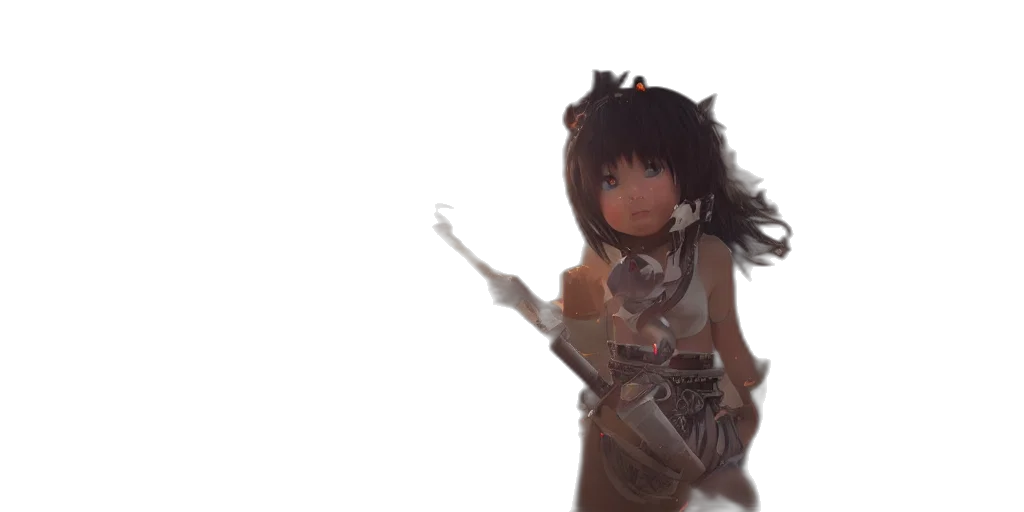 weapon, staff, sword, robot transparent PNG cut-out