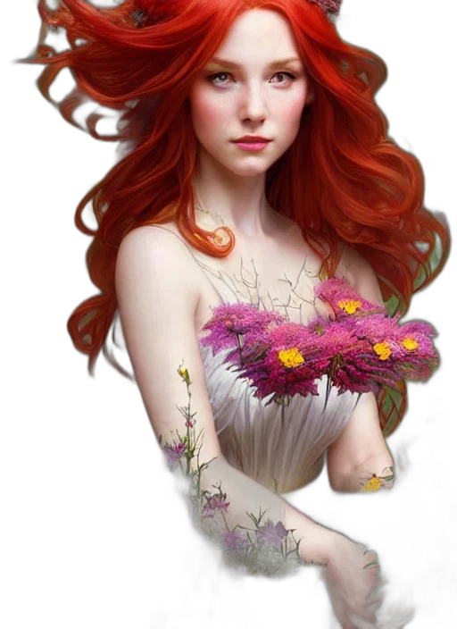 flower, crown, dress, jewelry transparent PNG cut-out