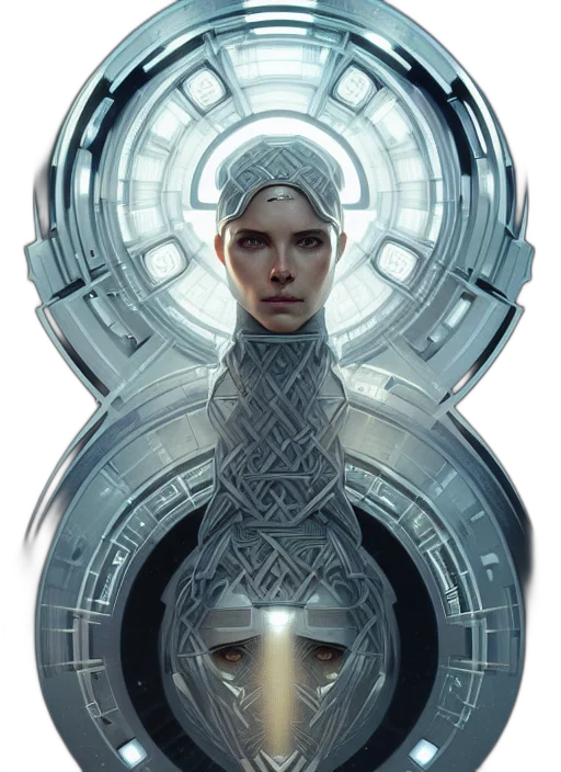 face, mask, robot, crown transparent PNG cut-out