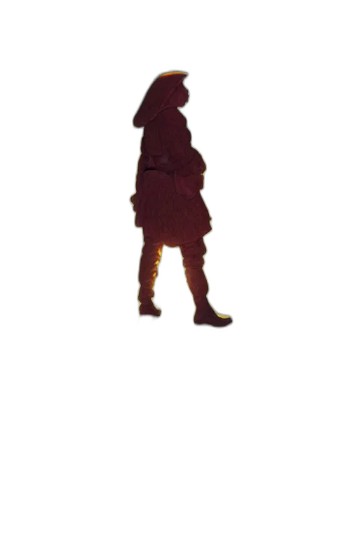 staff, hat, dress, jacket transparent PNG cut-out