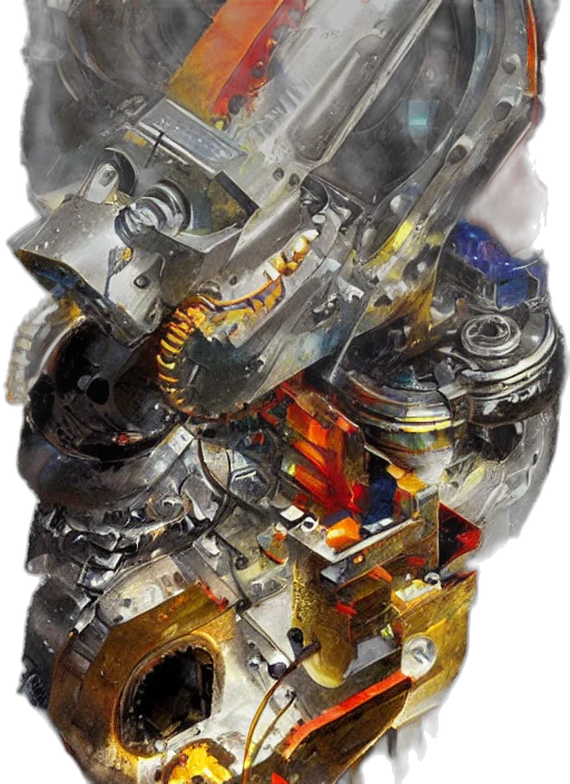 robot, mask, face, jewelry transparent PNG cut-out