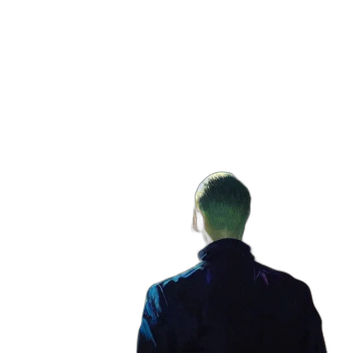 jacket, staff, robot, face transparent PNG cut-out