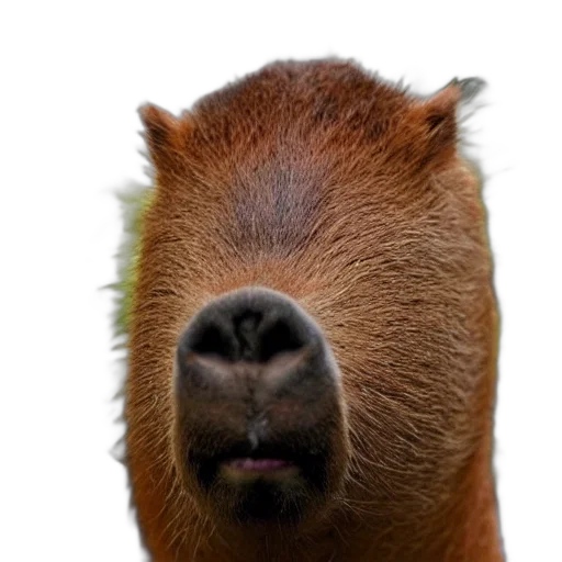 animal, face, creature, hair transparent PNG cut-out