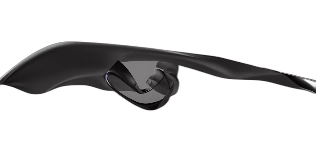 3d render, aerodynamic, design, concept transparent PNG cut-out