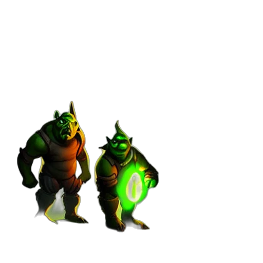 creature, mask, staff, weapon transparent PNG cut-out