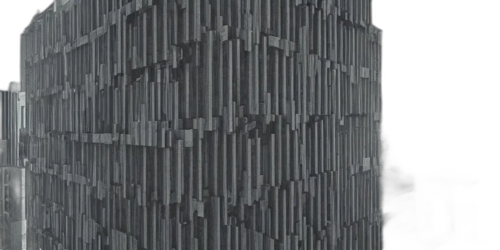 building, furniture, car, robot, 3d render, concept art, cyberpunk, photorealistic transparent PNG cut-out