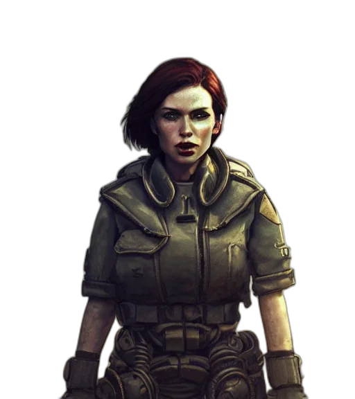 jacket, staff, face, weapon, concept art, cyberpunk, comic book art, pixel art transparent PNG cut-out