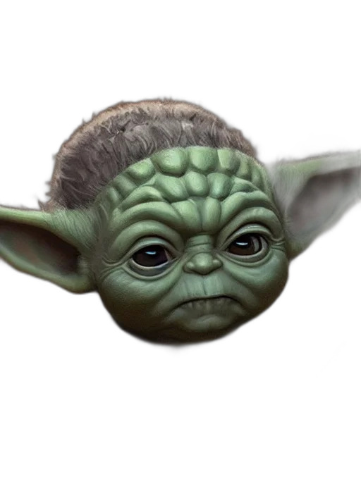 face, mask, creature, staff transparent PNG cut-out
