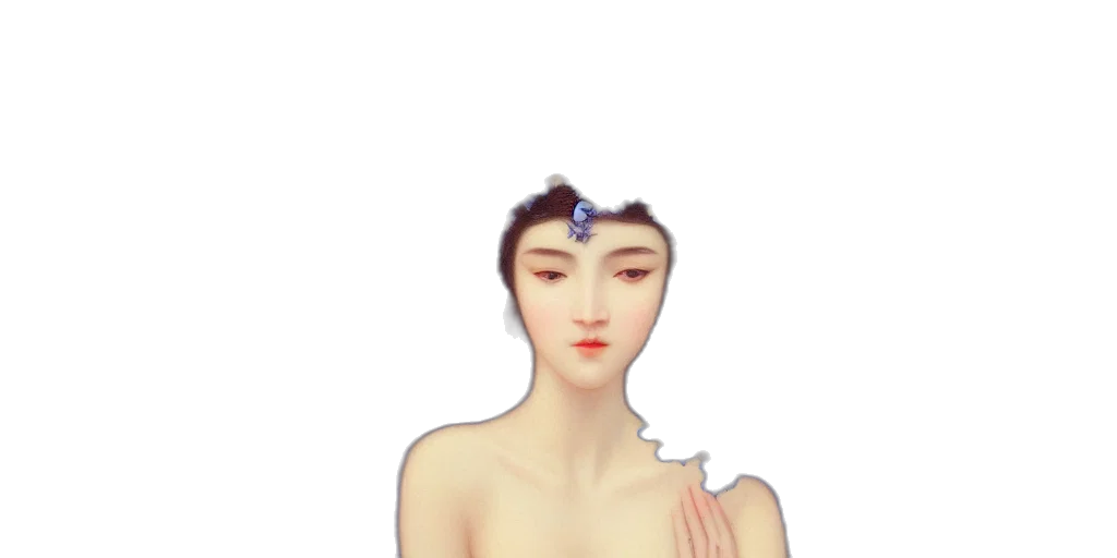 crown, jewelry, face, dress, pixel art, photorealistic, 3d render, vaporwave transparent PNG cut-out