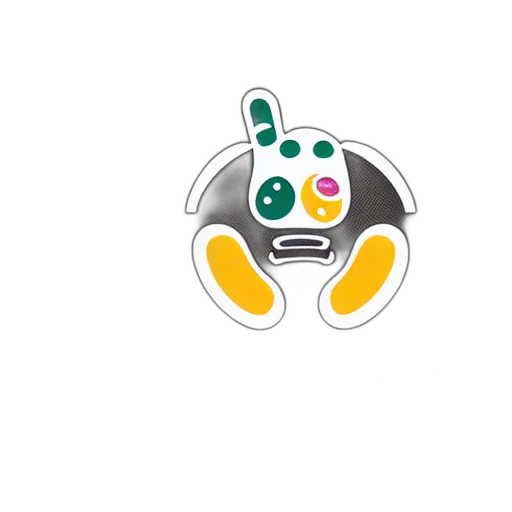 robot, mask, staff, creature, pixel art, cyberpunk, outer space, monochrome transparent PNG cut-out