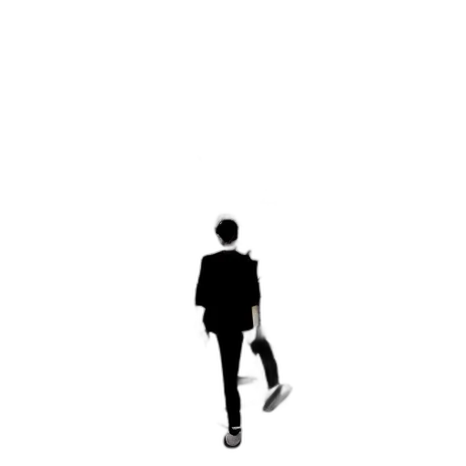 jacket, staff, robot, shoes transparent PNG cut-out