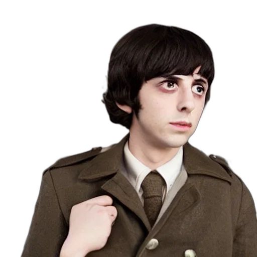 jacket, face, staff, animal transparent PNG cut-out