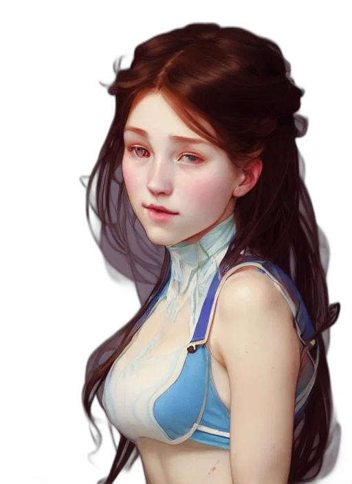 face, dragon, dress, crown transparent PNG cut-out