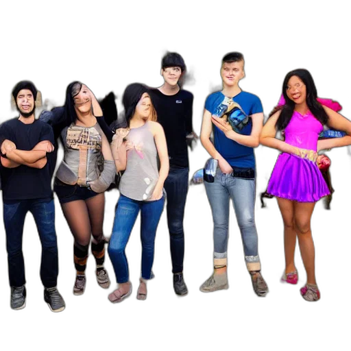 staff, minecraft, streamers, twitch, streaming, posing, photo, shoot transparent PNG cut-out