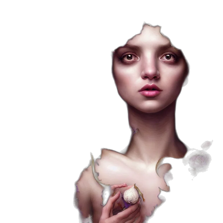 face, mask, jewelry, dress, concept art, fantasy art, photorealistic, 3d render transparent PNG cut-out