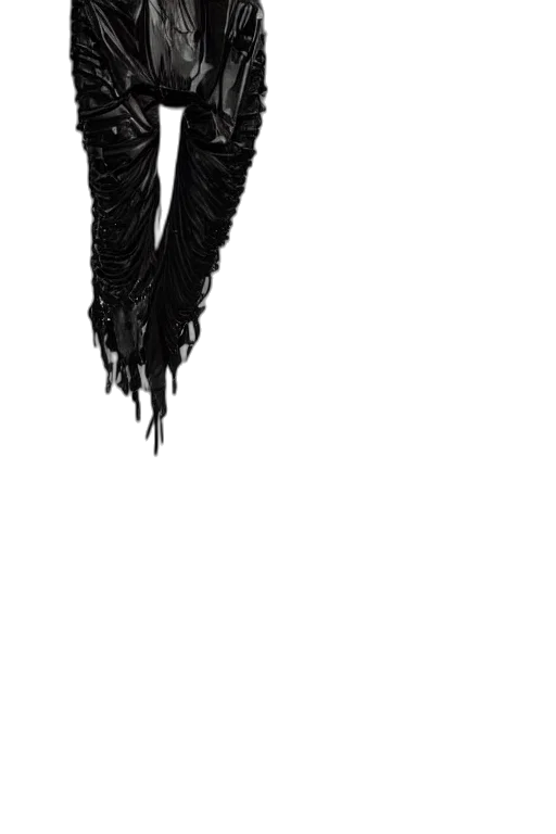 staff, hair, dress, mask transparent PNG cut-out