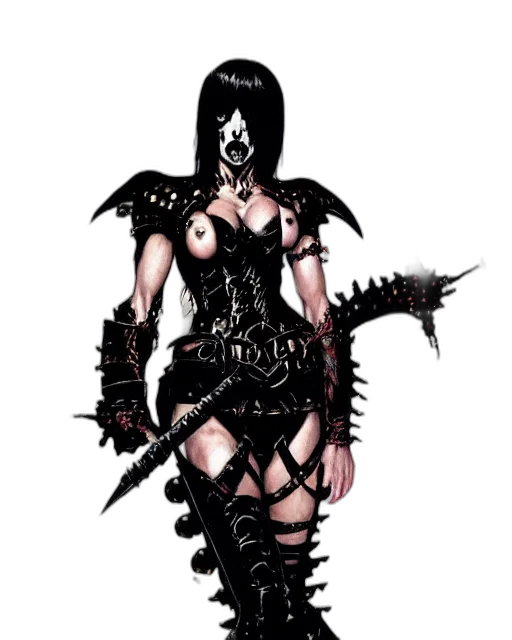 weapon, staff, creature, dress transparent PNG cut-out