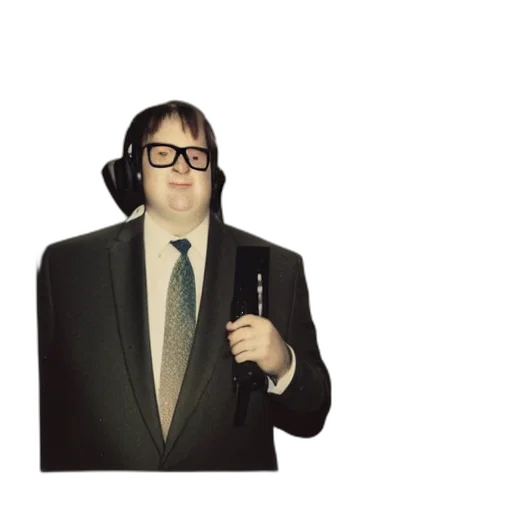 staff, jacket, robot, umbrella transparent PNG cut-out