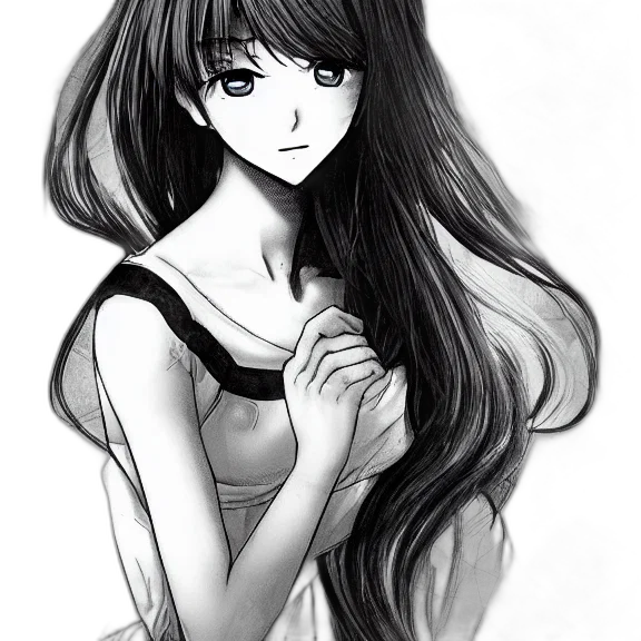 dress, hair, face, mask transparent PNG cut-out