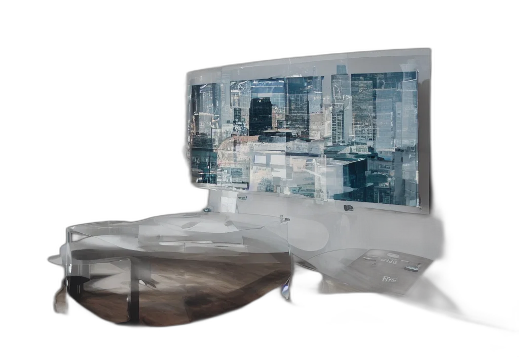 furniture, 3d render, concept art, photorealistic transparent PNG cut-out