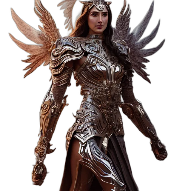 concept art, fantasy art, comic book art, 3d render transparent PNG cut-out