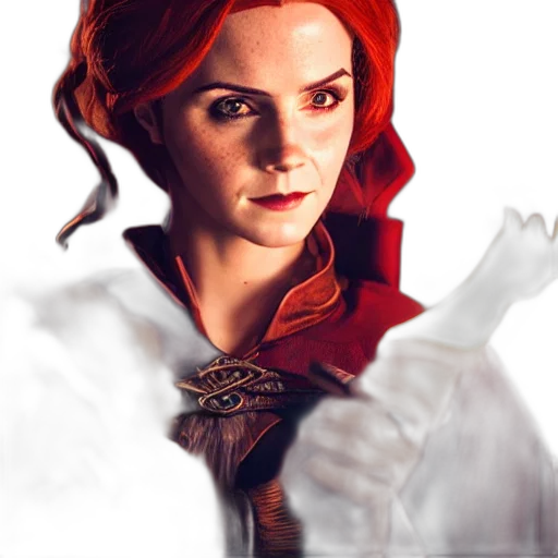 crown, face, fantasy art, comic book art transparent PNG cut-out