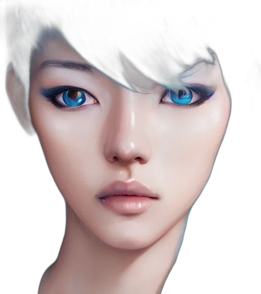 face, robot, mask, creature transparent PNG cut-out