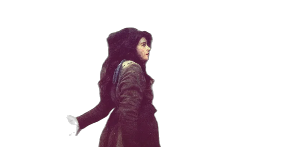 jacket, concept art, comic book art, photorealistic, fantasy art, snow, dark, fallout transparent PNG cut-out