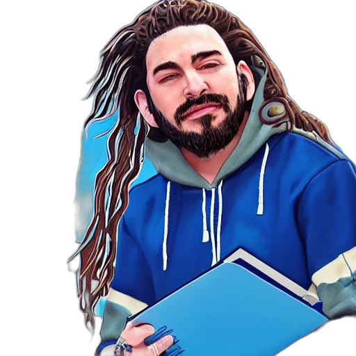 jacket, hair, face, cartoon, photorealistic, pixel art, concept art, closeup transparent PNG cut-out