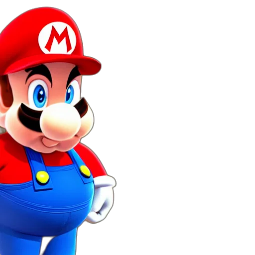 hat, face, weapon, 3d render, concept art, photorealistic, pixel art, big transparent PNG cut-out